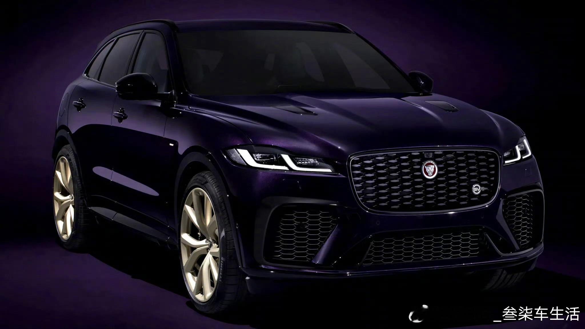 新车 捷豹F-Pace SVR，搭载了5.0 V8机械增压发动机，也是捷豹燃油车