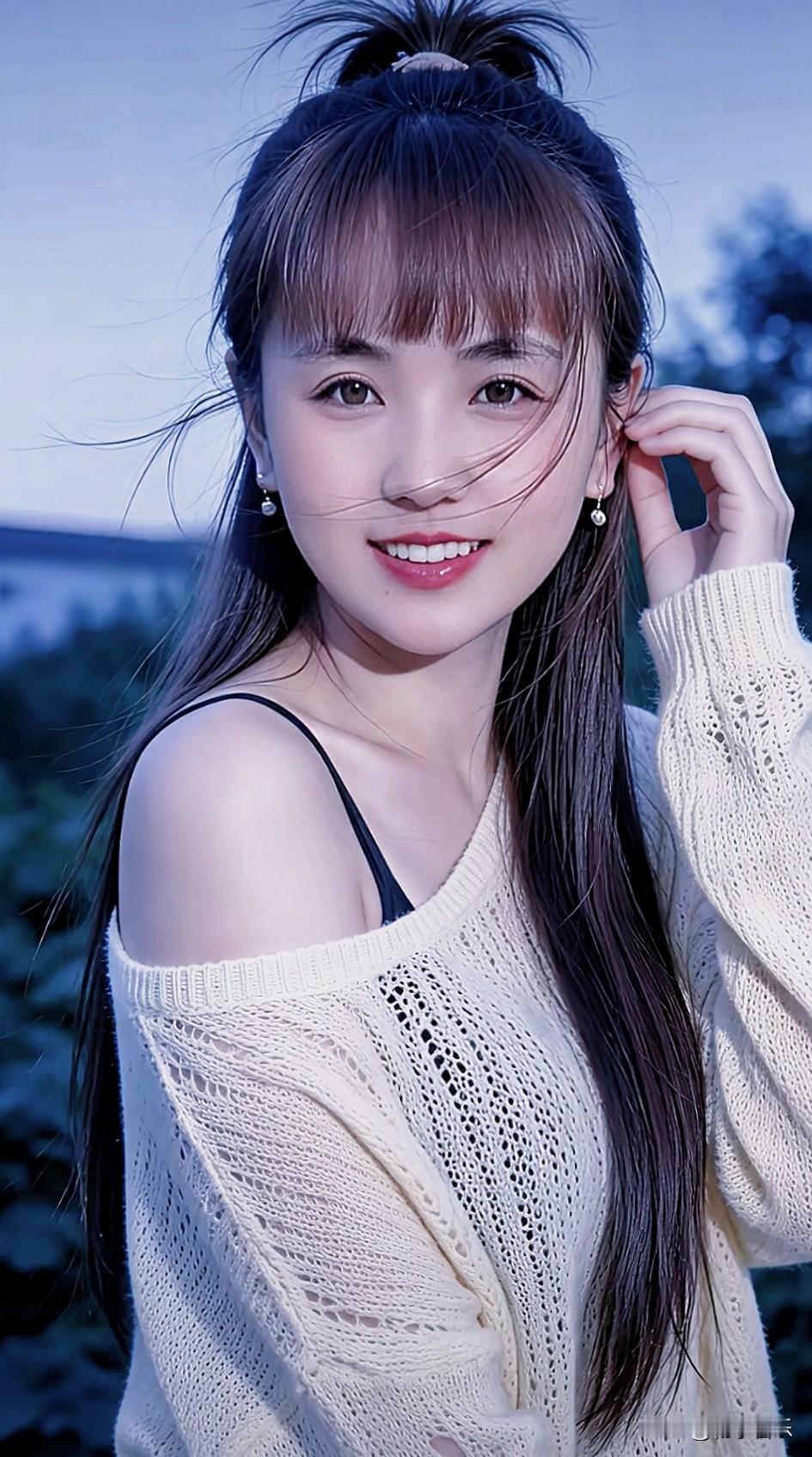 黄昏的风，清甜的笑，光是一眼，就能治愈所有的坏情绪。分享你的随手拍 随手拍张图，