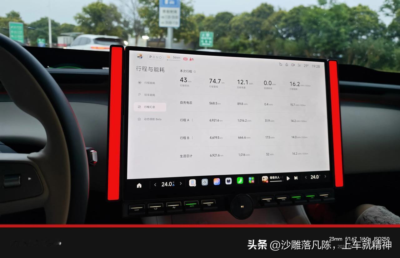 小米yu7长续航版本高速续航成绩，真的太能跑了！
96度电，满电出发，郑州－南阳
