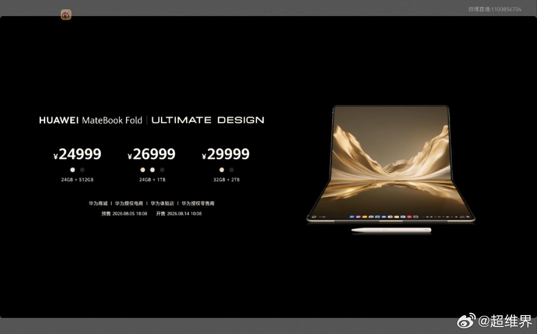 HUAWEI MateBook Fold这个价格大家觉得如何？24GB+512G