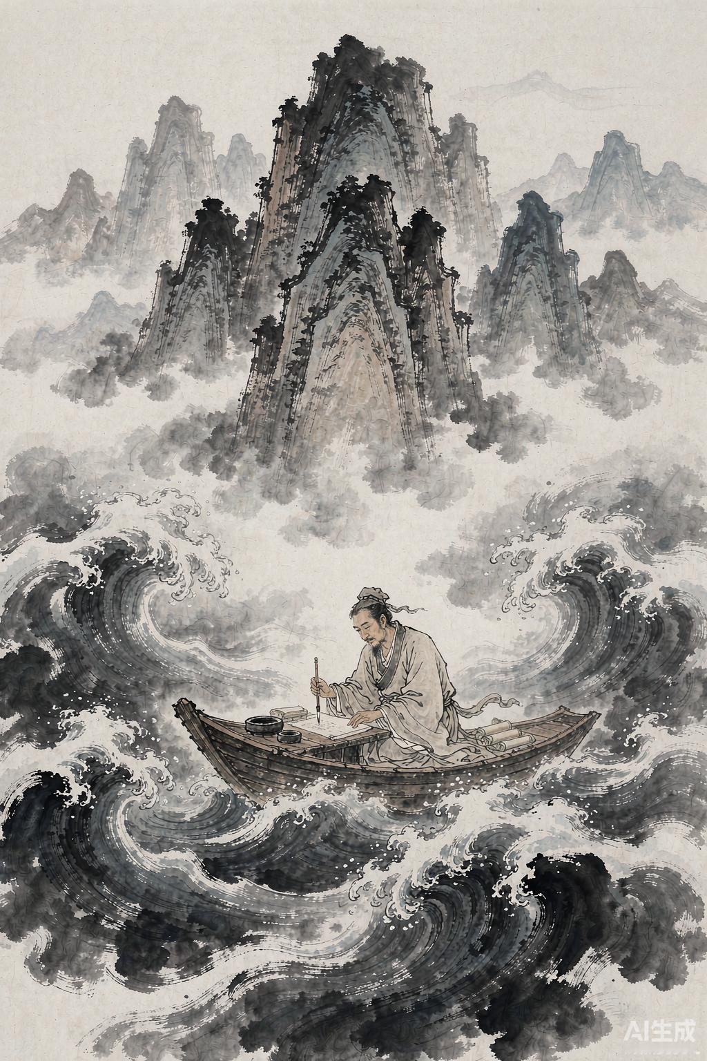 1278年冬天，文天祥正在广东海丰五坡岭吃饭，元军突然杀到。
他是大宋右丞相，手