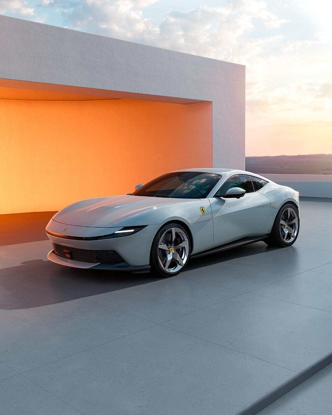 Ferrari Amalfi油漆：Bianco Artico ​​​