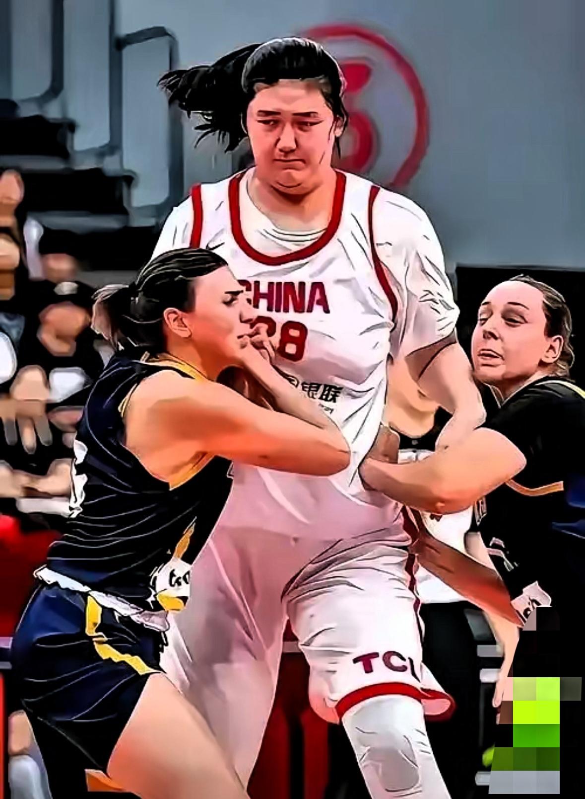 今晚的比赛，我无限怀念一个人
​虽然，今晚中国女篮在第四节加时赛艰难战胜捷克队。