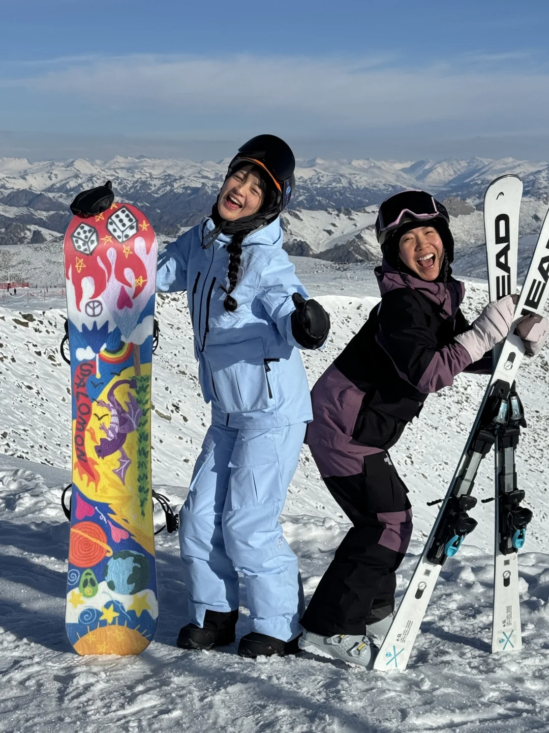 这次是真的感同身受了滑雪人的热情！！