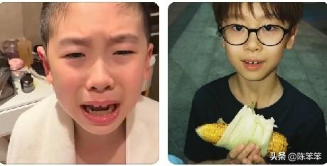 是不是每个男孩子都不喜欢留短发呀？
看看凉皮，大概是马上要开学了，所以把头发剪短