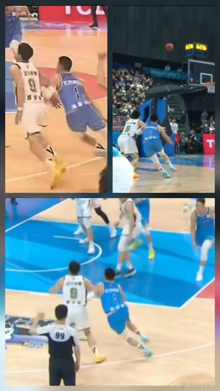 关于前天比赛的判罚：姜宇星在有利位置下为什么会向侧后方格挡扬臂，看截图或回去仔细