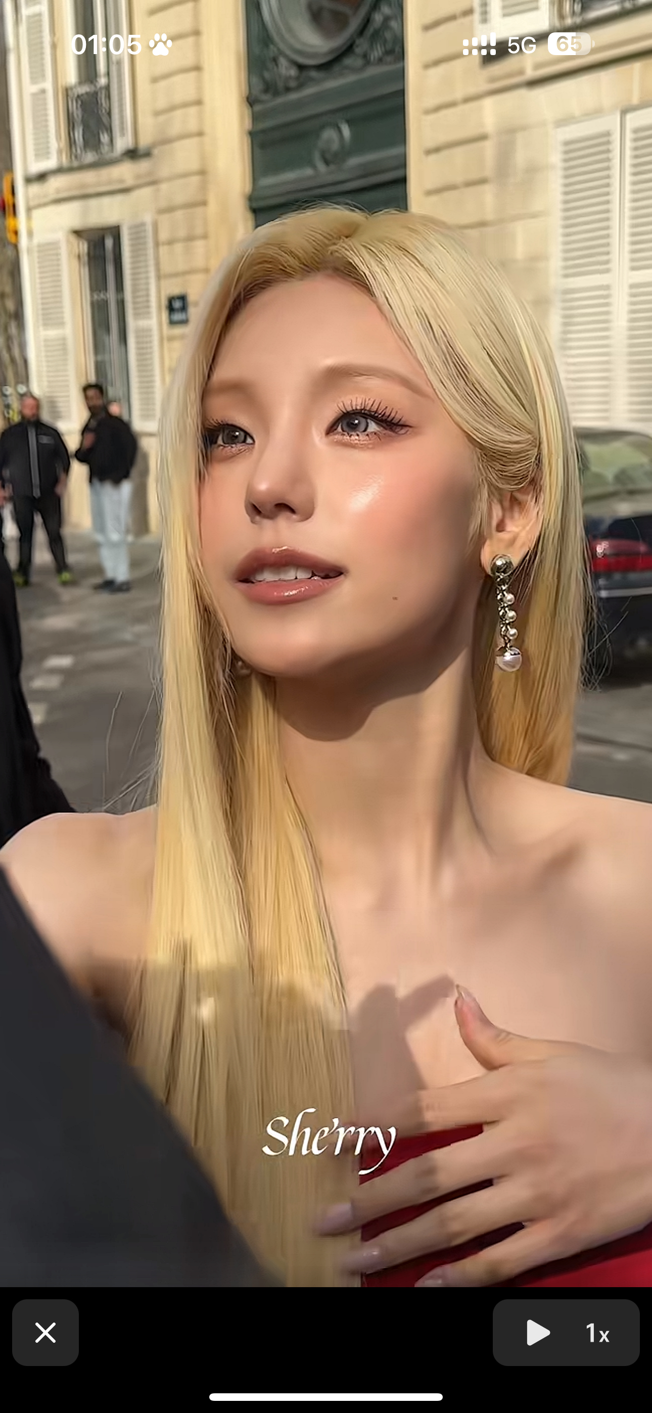 我女神就这样闪耀巴黎 