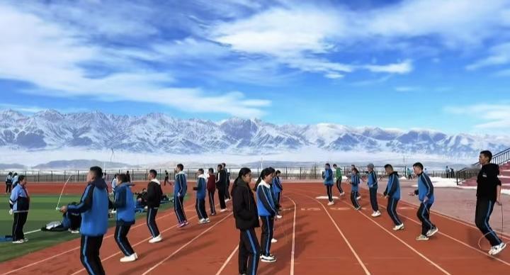 今天刷到一个所名副其实的雪山学校，好想问一问，那里还缺数学老师吗？今天早晨起床刷