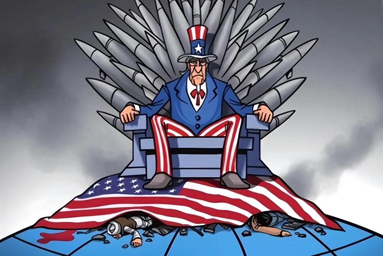 当今世界，美国靠着近万亿美元的军费，养着世界最强大的军队。成了地球村的恶霸，行事