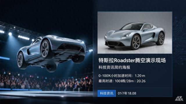 特斯拉Roadster“能飞”是噱头吗？分清两个版本就懂了