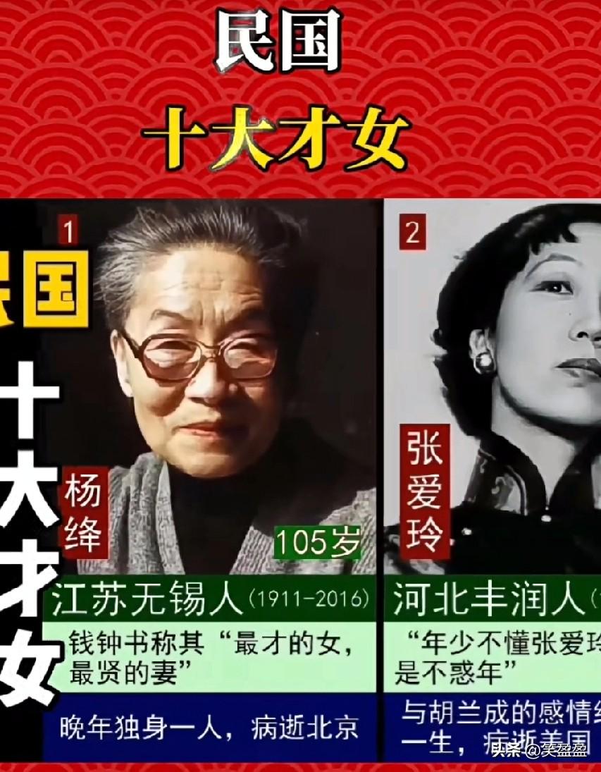 民国十大才女的评价及结局
林徽因既是才女更是美女！