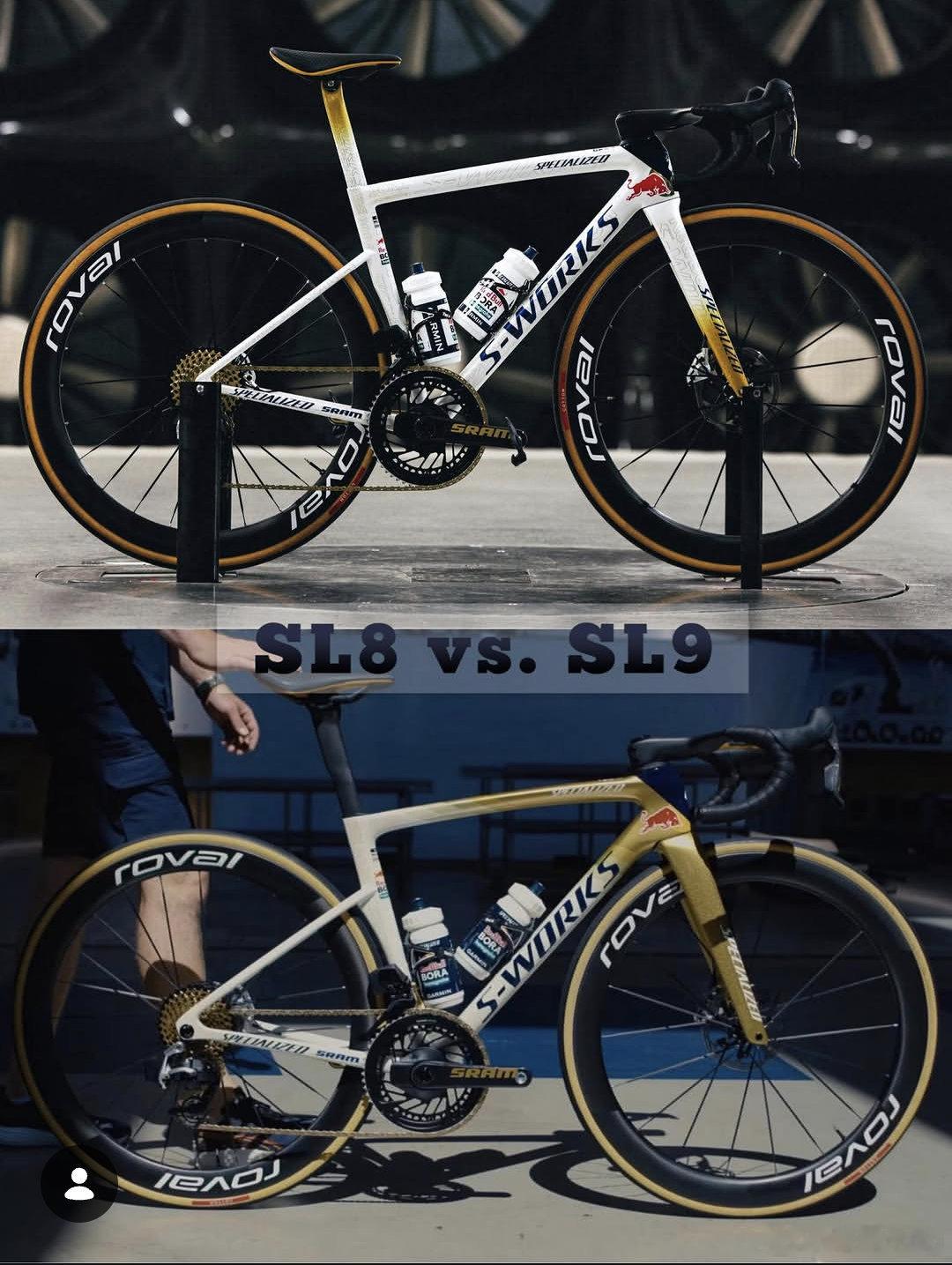 艾菲的SL8 VS SL9hg的自行车收集