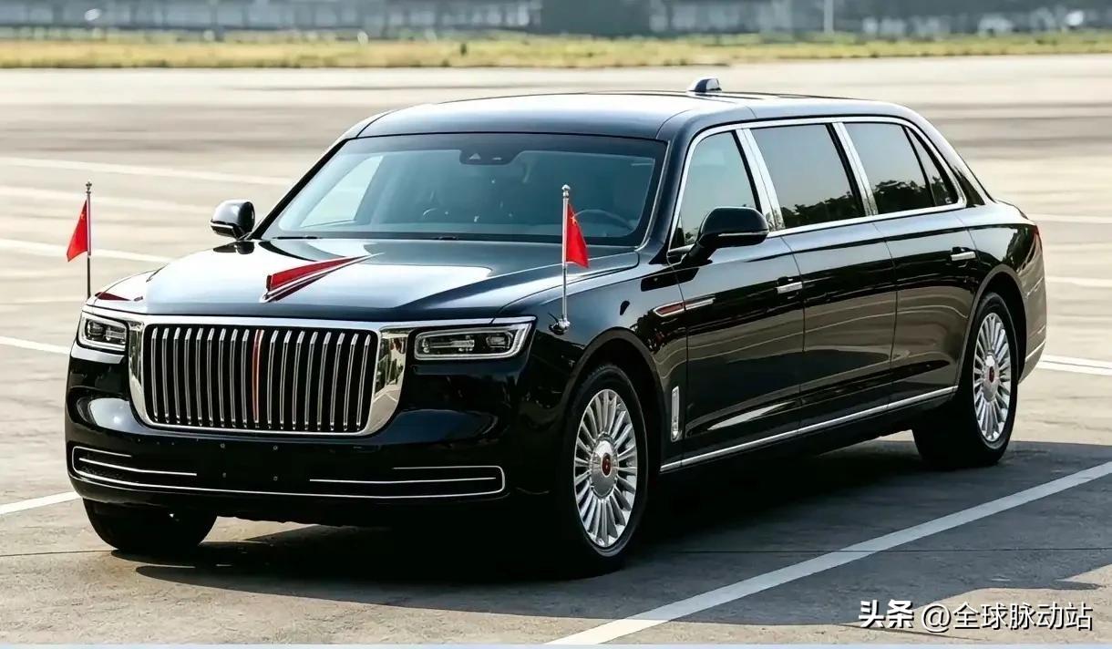 红旗N701车，看上去武威霸气、不愧是国车！[星星眼]