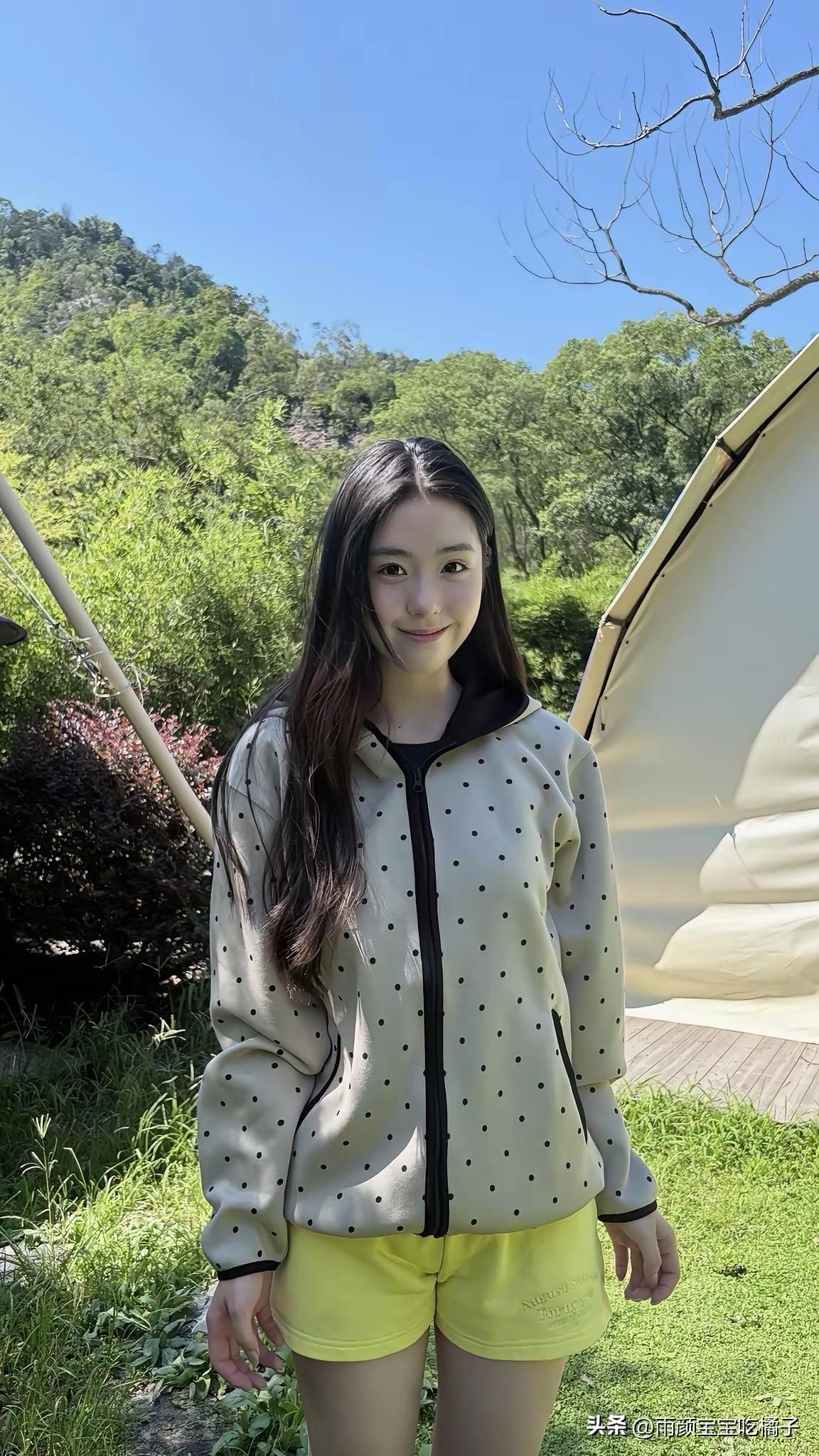 一看就知道，这是一个黄花大闺女