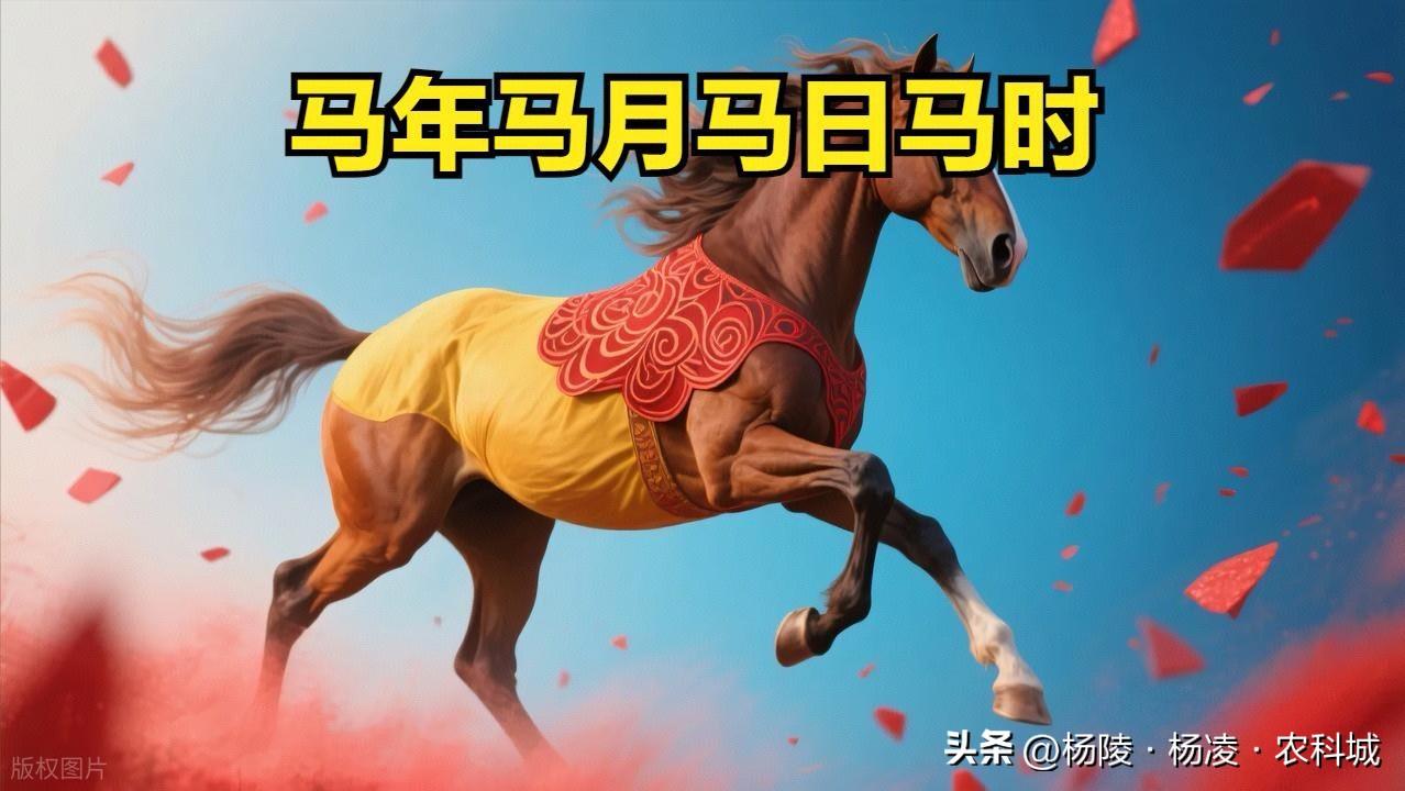 60年难逢！今日11:00—13:00，马年马月马日马时四马同框，一生仅一次，看
