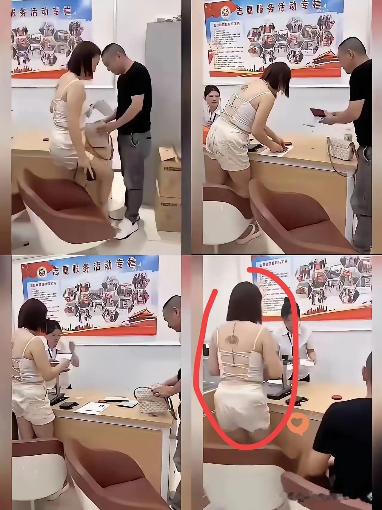 女子刚拿到离婚证？
就兴奋地对着民政局大厅里的所有人喊：“终于离婚了，离婚快乐！