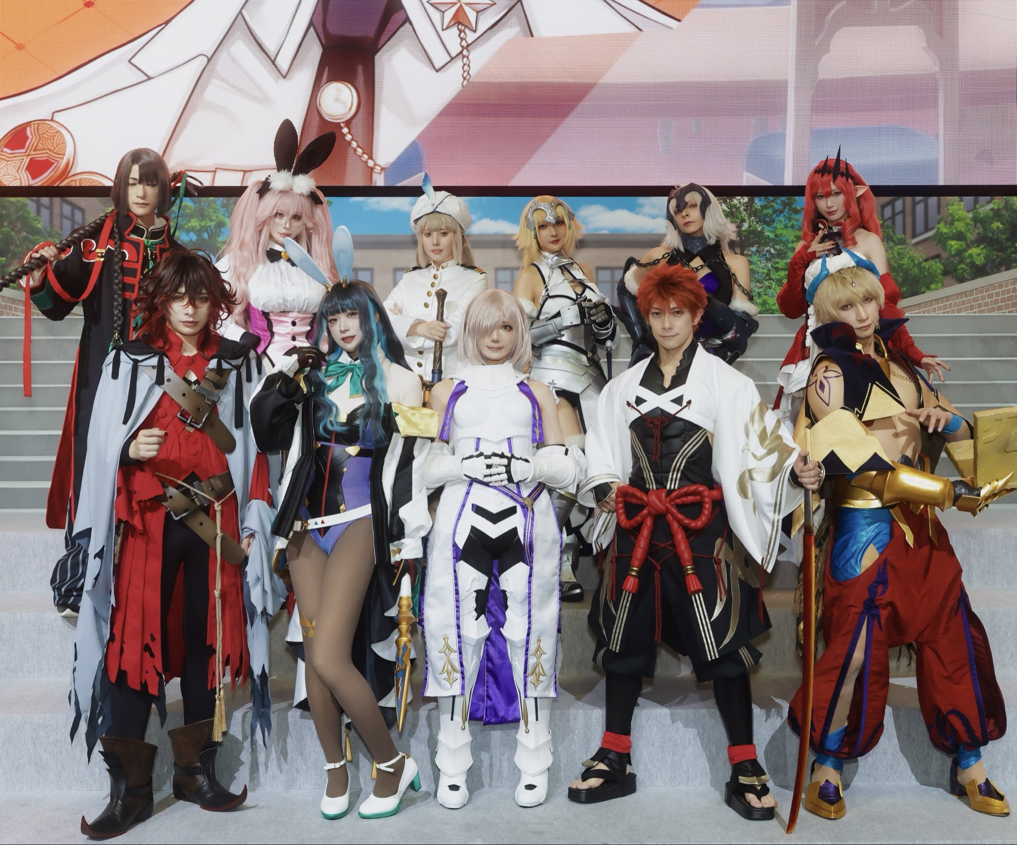 FGO 11周年官C合影 