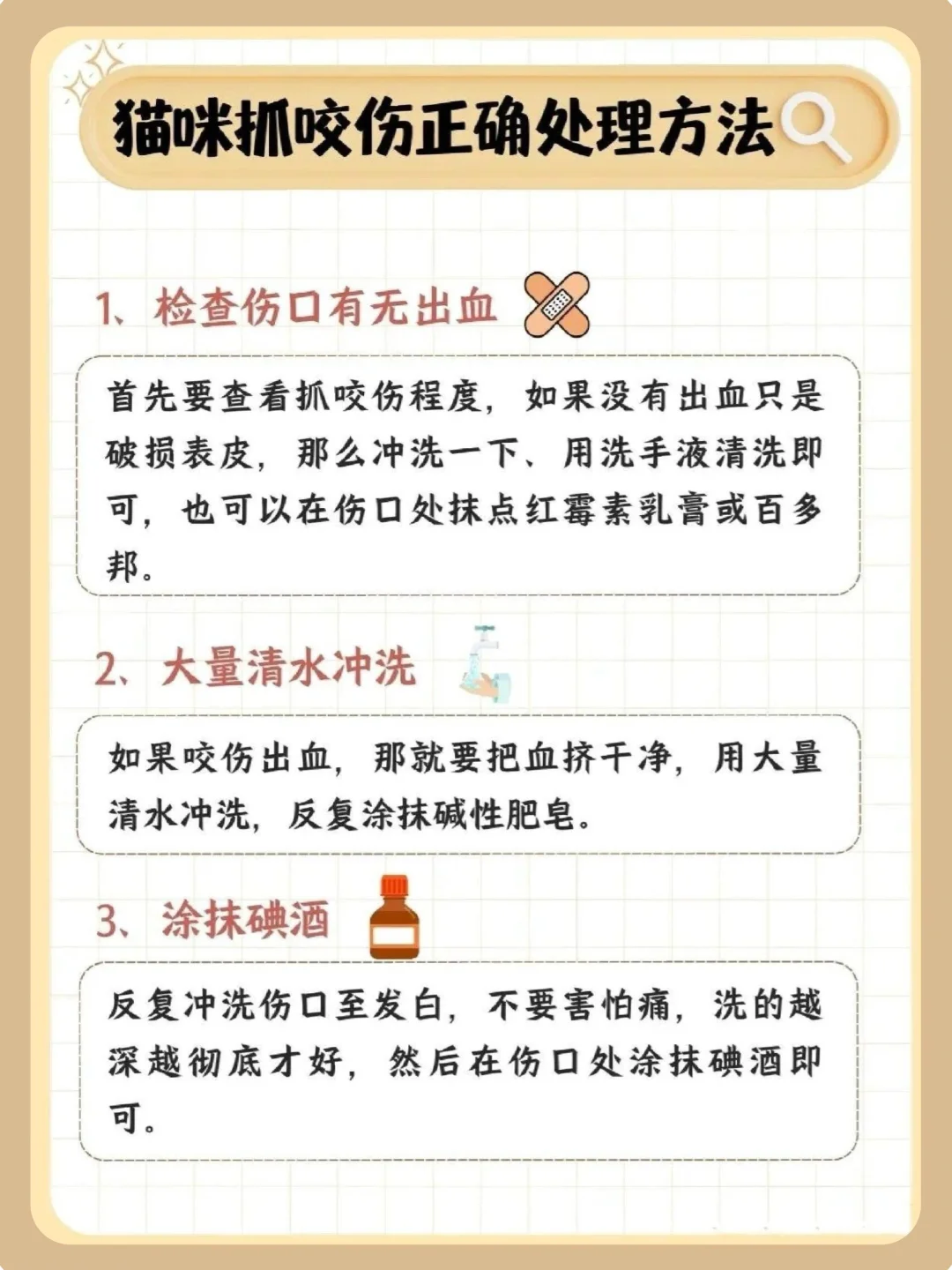 孩子被猫抓伤，急救指南新手爸妈必看！