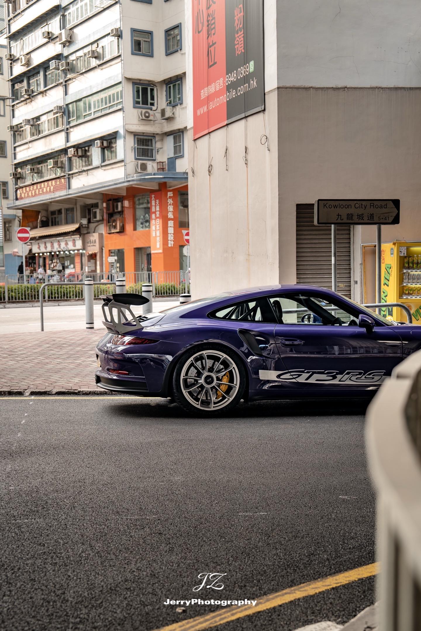 AGAPE😲😲！转角遇见UltraViolet车漆的GT3RS！