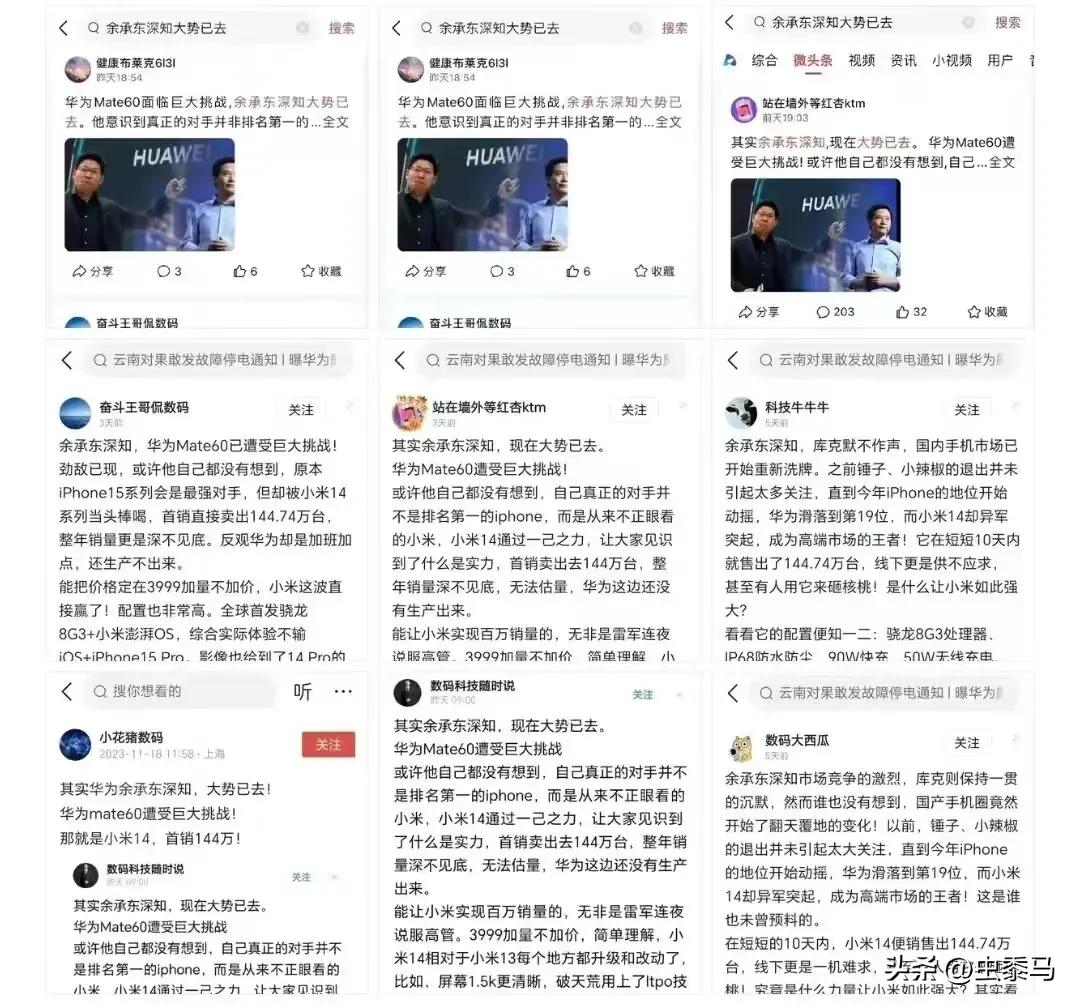 这些反向黑的内容，你们可以搜搜这些人主页，看看平时都发什么内容，就明白了。

感