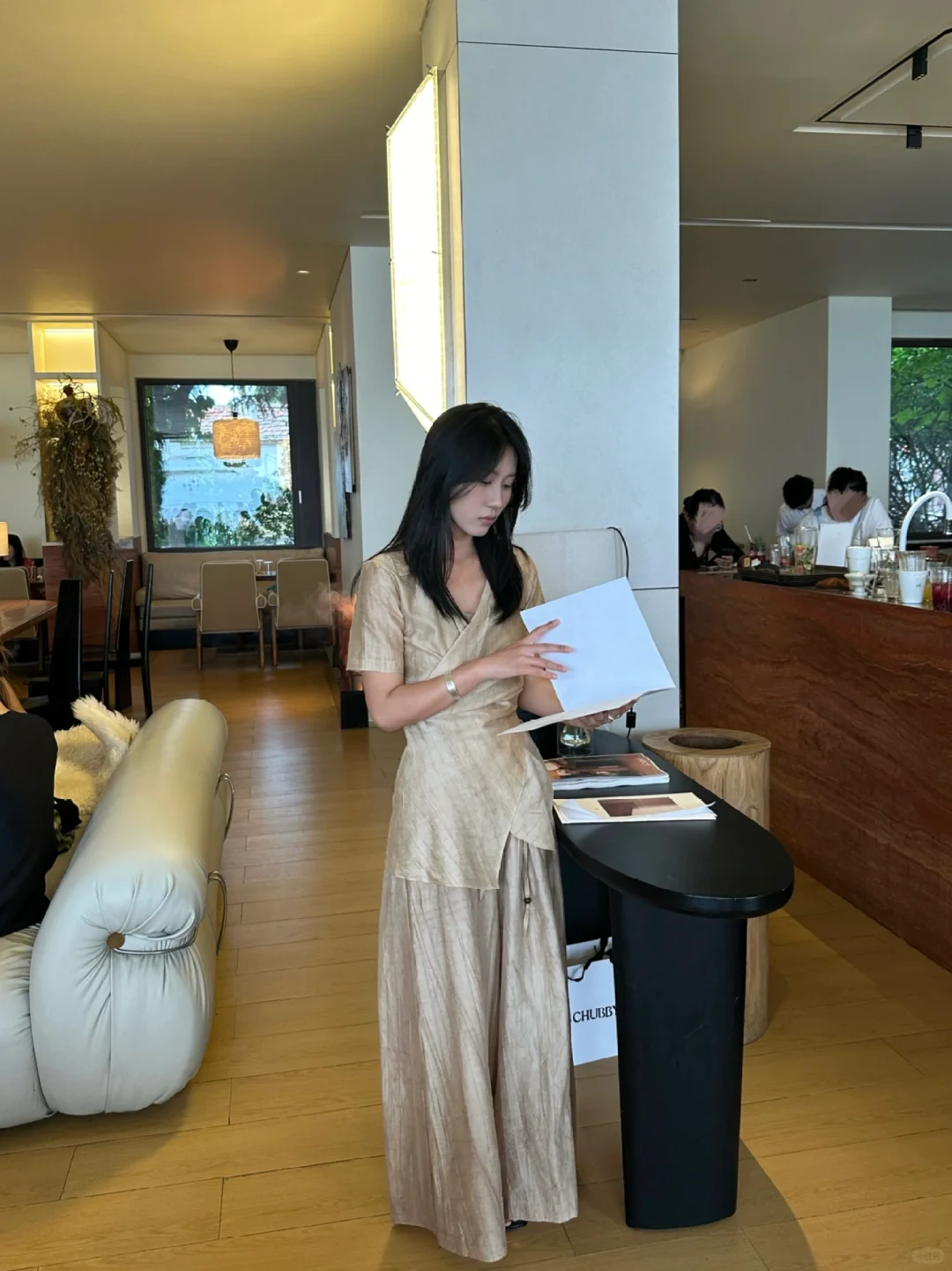 海边咖啡放空时间