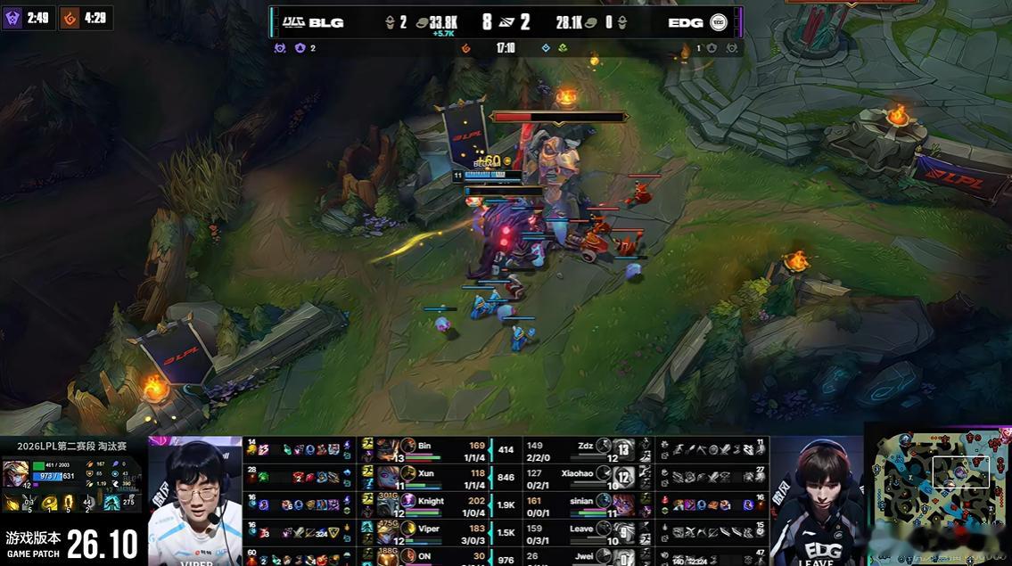 感觉就是3-0 啊Viper训练到天亮EDG挑战BLGLPL决赛门票售罄