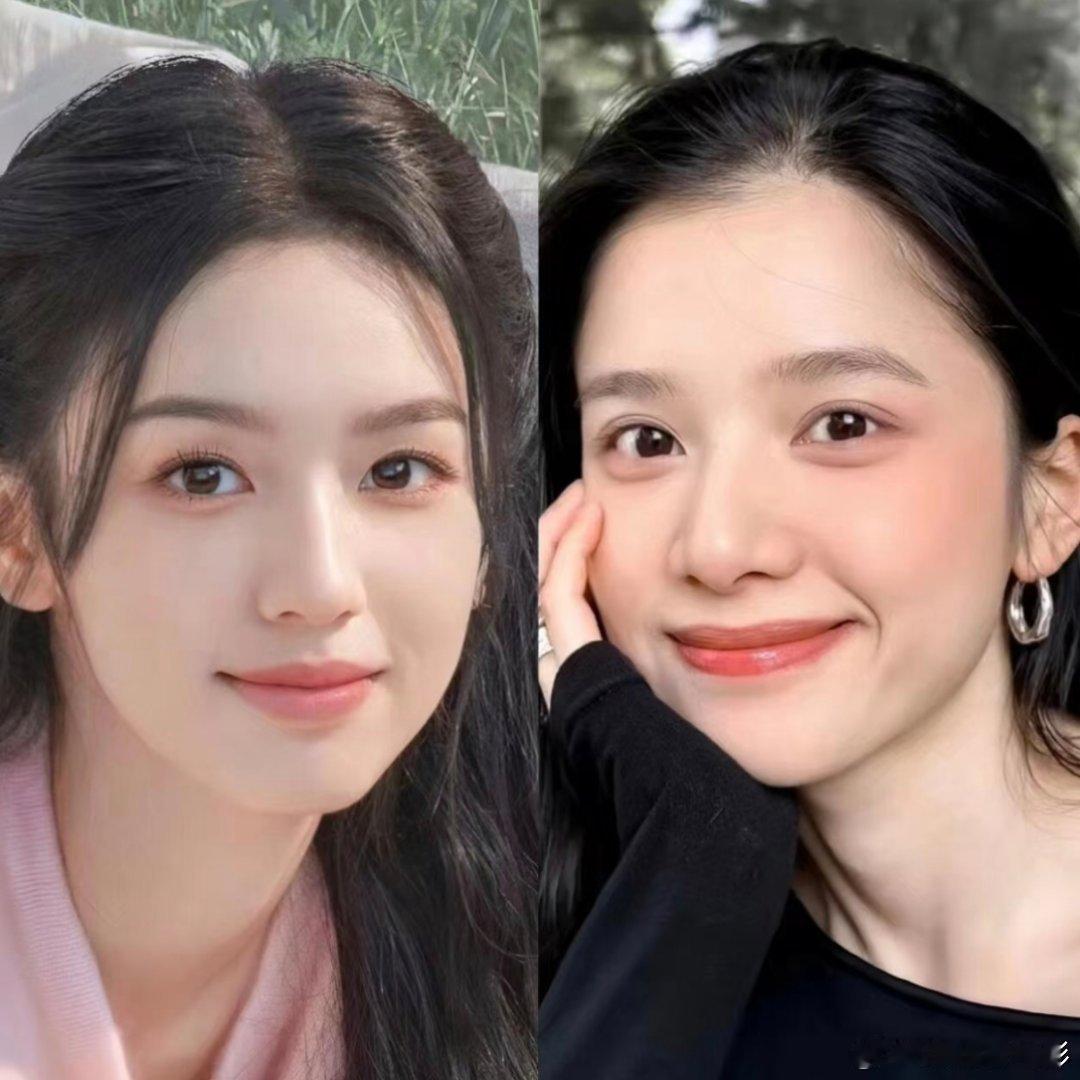 你好星期六把张婧仪周也弄错了我滴妈，这重大失误了吧张婧仪周也俩人像吗？感觉也没有