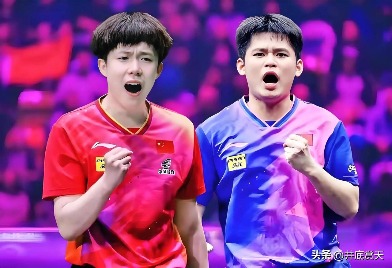 林诗栋还需努力。按照这两天的比赛成绩看，林诗栋和王楚钦之间，相差一个勒布伦。
昨