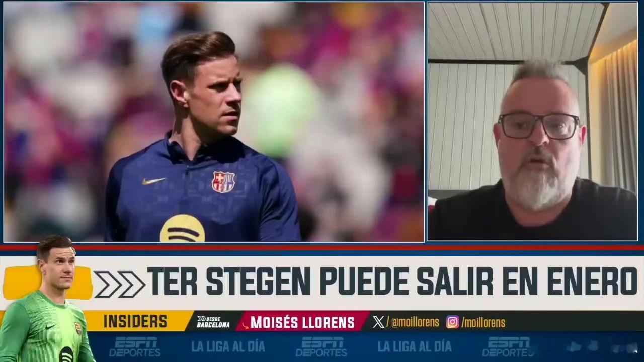ESPN： 特尔施特根渴望参加世界杯。他从未代表国家队参加过欧洲杯或世界杯，哪怕