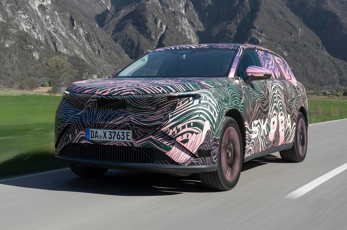 斯柯达的7座SUV，MEB平台，名字挺奇怪，叫Peaq（Peak） 