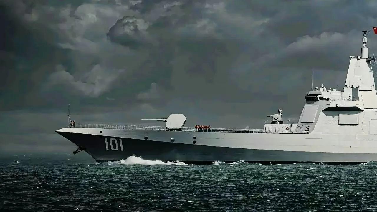 海军“大将”055大驱！