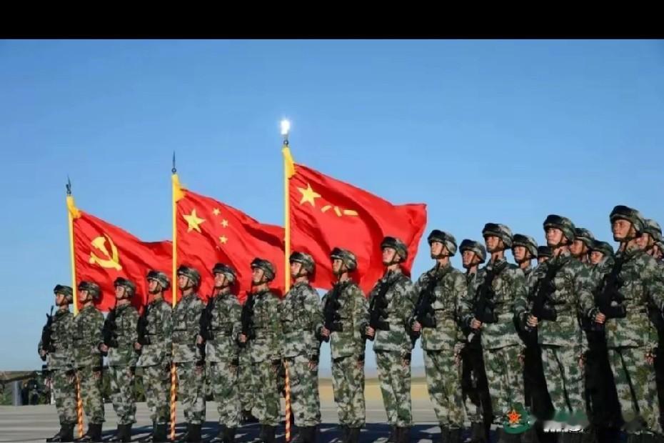 我们的军队精神饱满，斗志昂扬，激情豪迈，是国家的栋梁，召之即来，来之能战，战之能