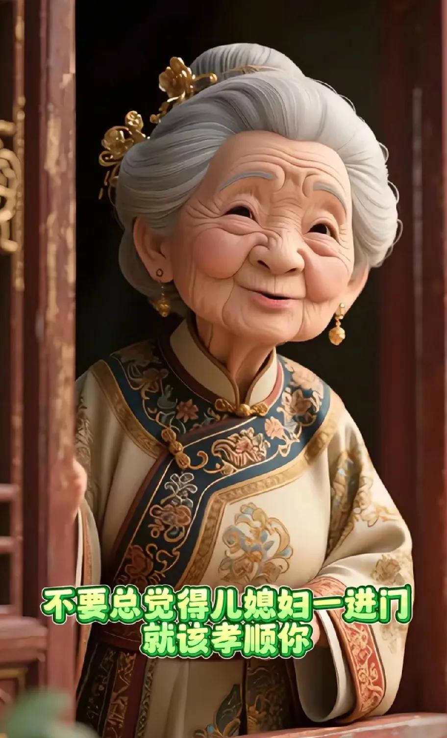 婆婆总把我的拖鞋摆得整整齐齐，鞋尖朝门。而我习惯随手一踢，鞋跟总是歪七扭八。  