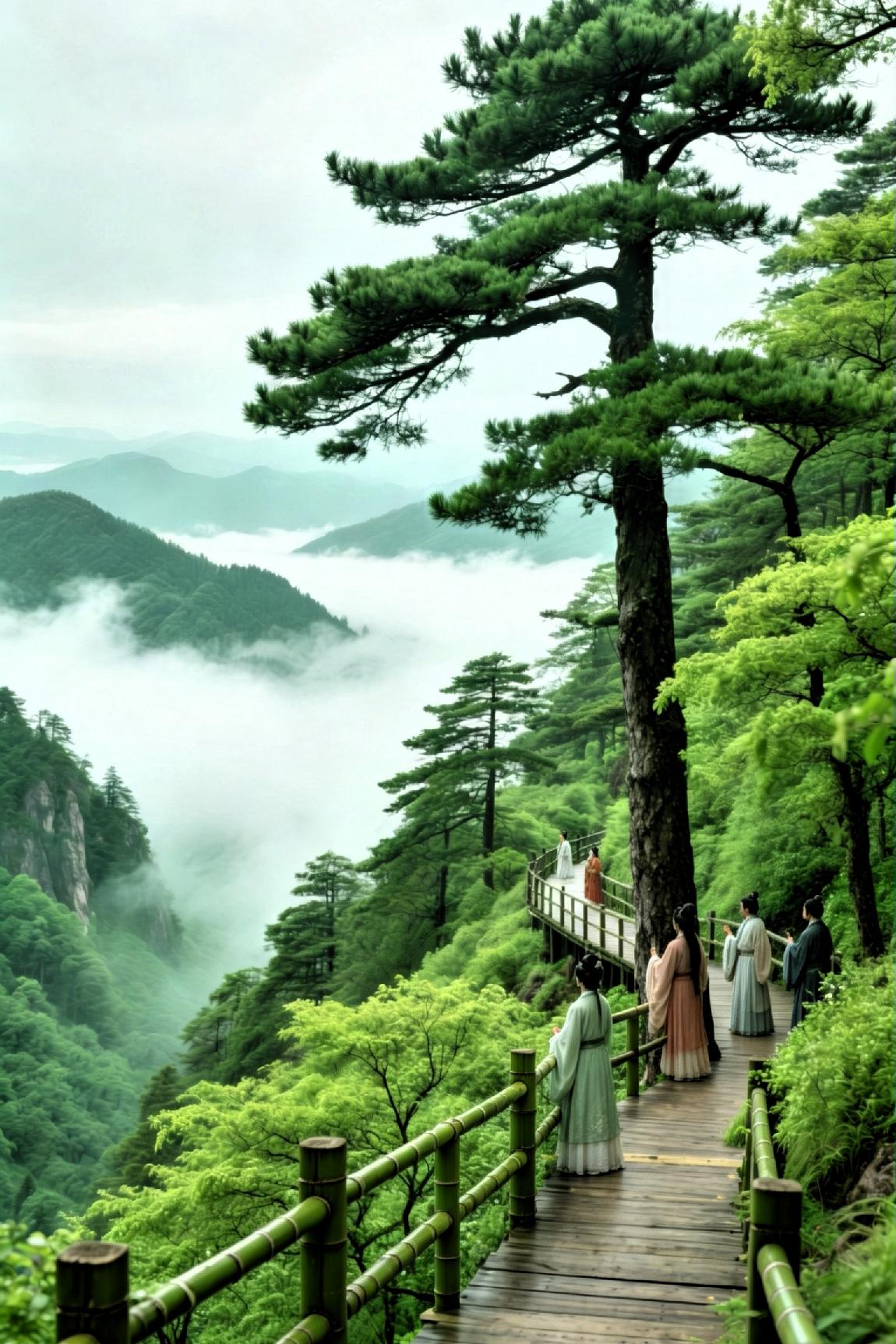 云起青山⛰️心归自然！

 
友友们，心藏山海，目有清欢！当青山叠翠、云雾漫卷，