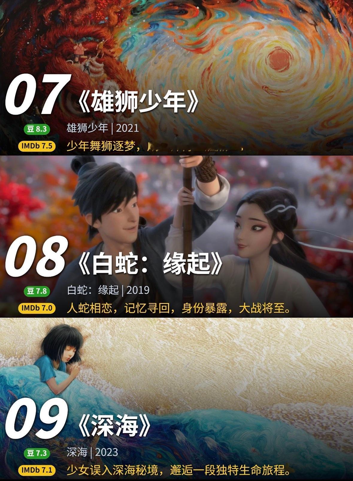 动漫仲夏狂欢季暑期片单交换计划国漫国漫崛起天花板，这几年国产动画电影真的是彻底杀