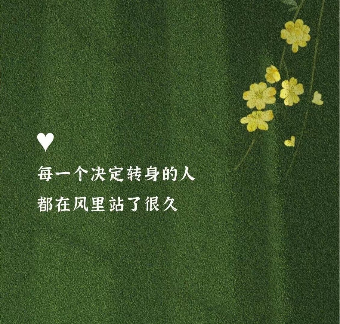 【转身，是为了更好的出发】🌿每一个决定转身的人，都在风里站了很久。但站得久，不