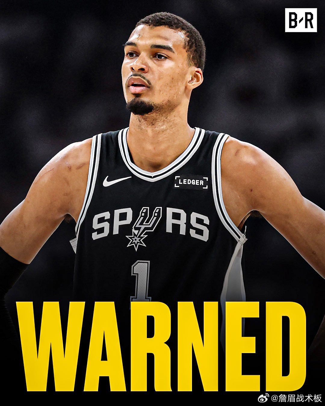 NBA警告马刺队文班亚马违反媒体接触规则，文班亚马在第五场比赛后绕过了媒体义务！