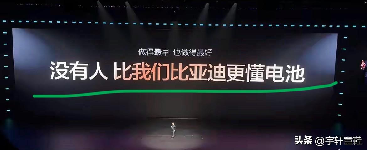 比亚迪：“做得最早，也做得最好，因为没有人比我们比亚迪更懂电池！”
XX：“你说