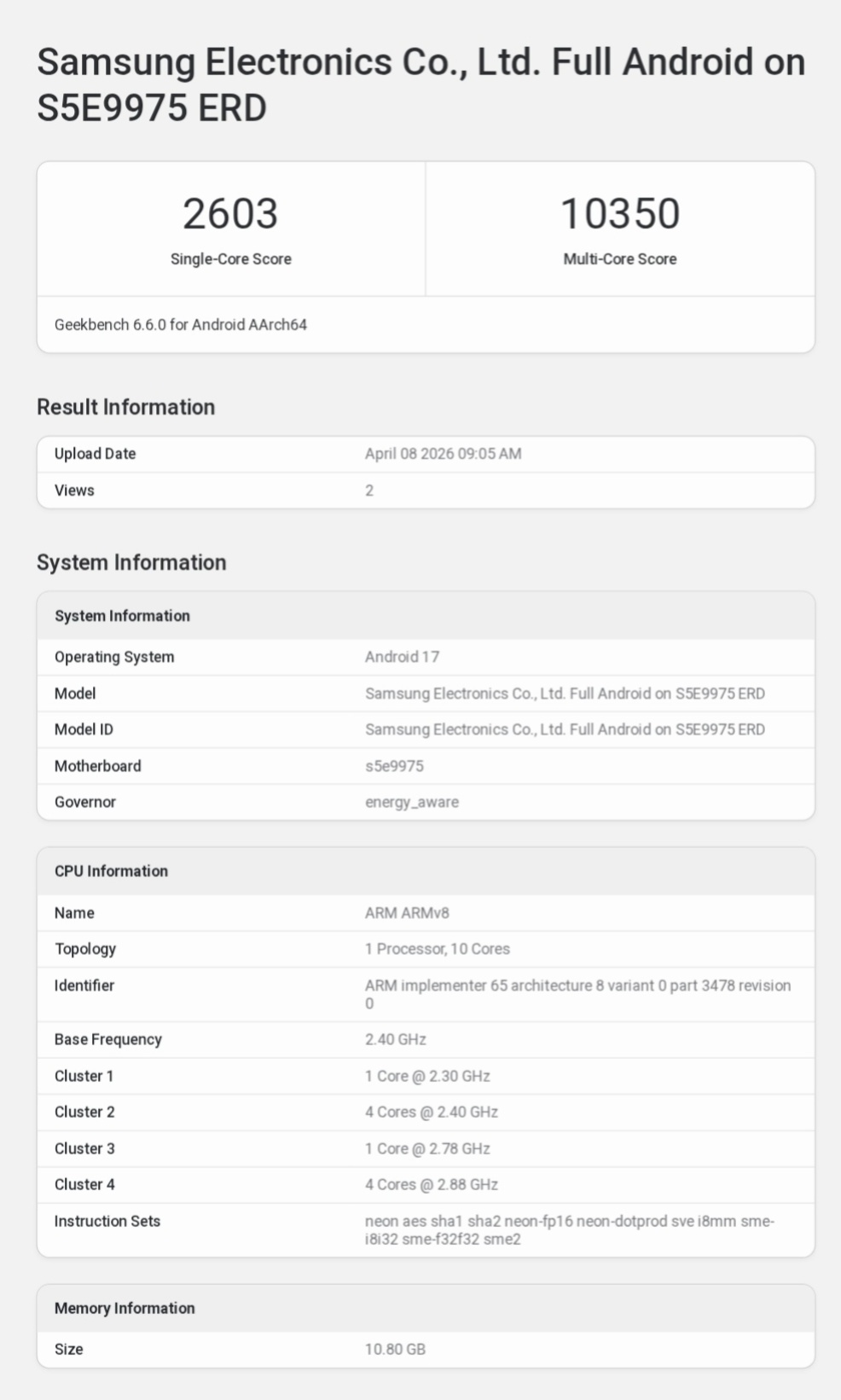 【还是那个三星的味道！一顿操作猛如虎，定睛一看原地杵】新一代Exynos芯片或改