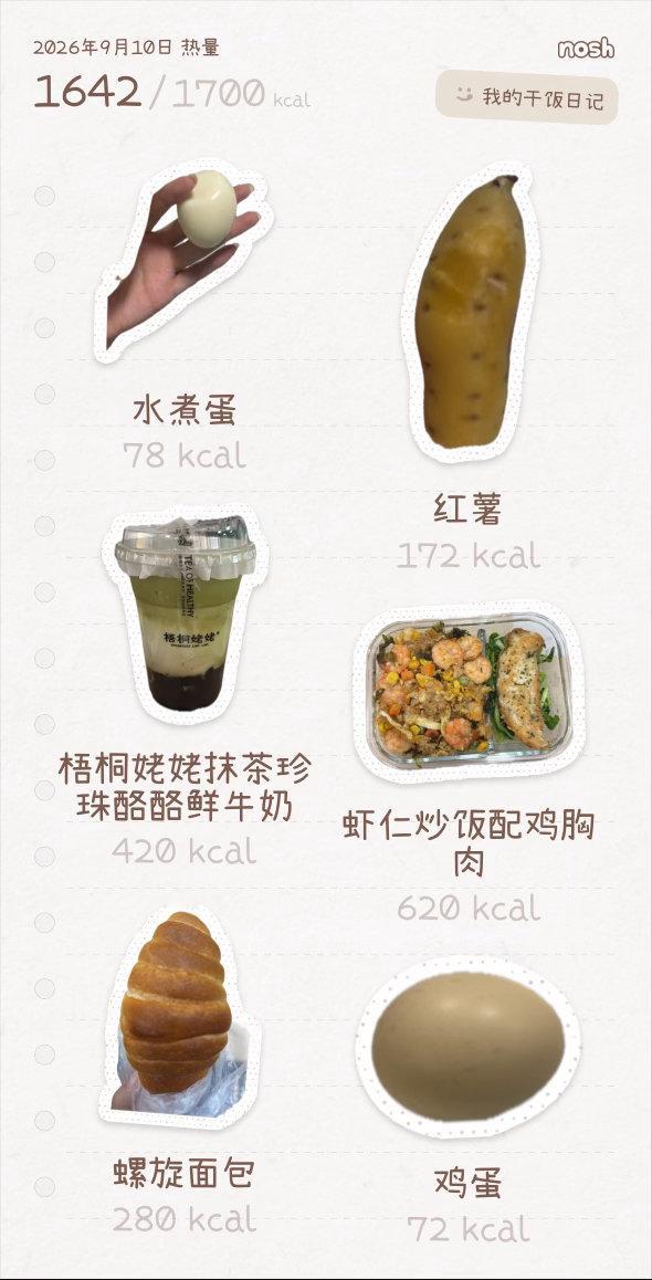 今天吃太多了。 ​​​