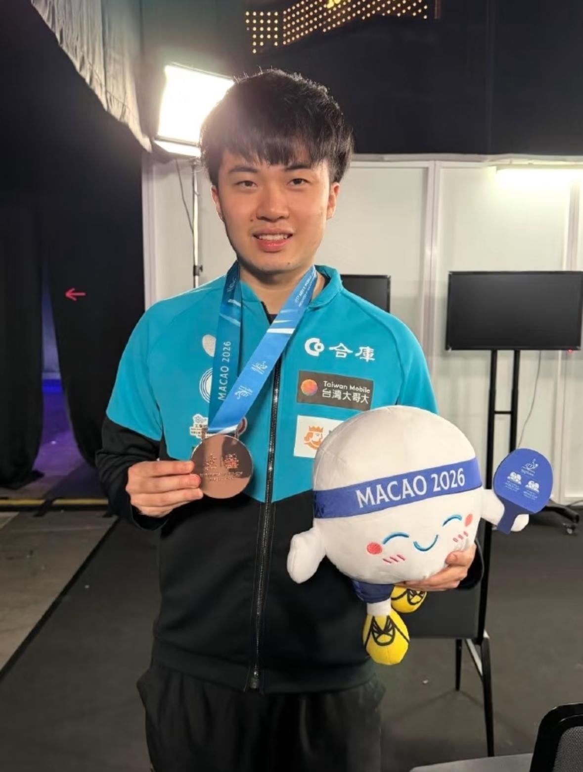 林昀儒的教练王翊泽教练更新：继续努力💪，再创辉煌战绩！
林昀儒再次拿到世界杯铜