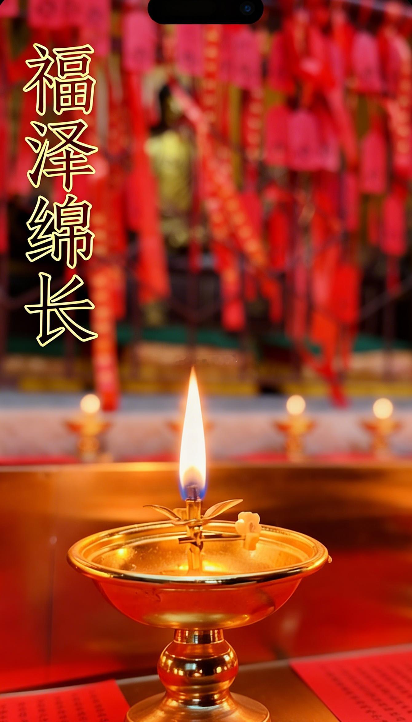 今日逢六月十九，吉期殊胜。燃一盏明灯，祈愿前路光明，万事皆能逢凶化吉。愿这殊胜吉