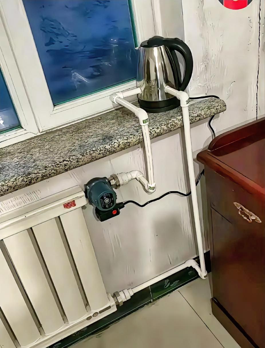 我要是把暖气改成这样，是不是就可以实现供暖自由了呢！
结构简单，花费低，大家都能