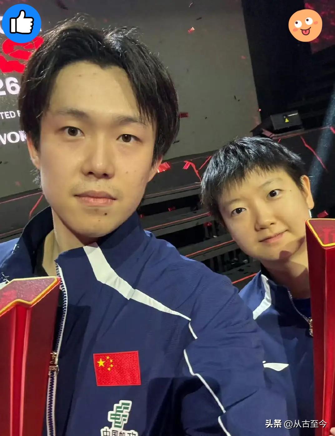 🔥合则天下无双
分则各自为王！
这对国乒混双才是顶配

          笑