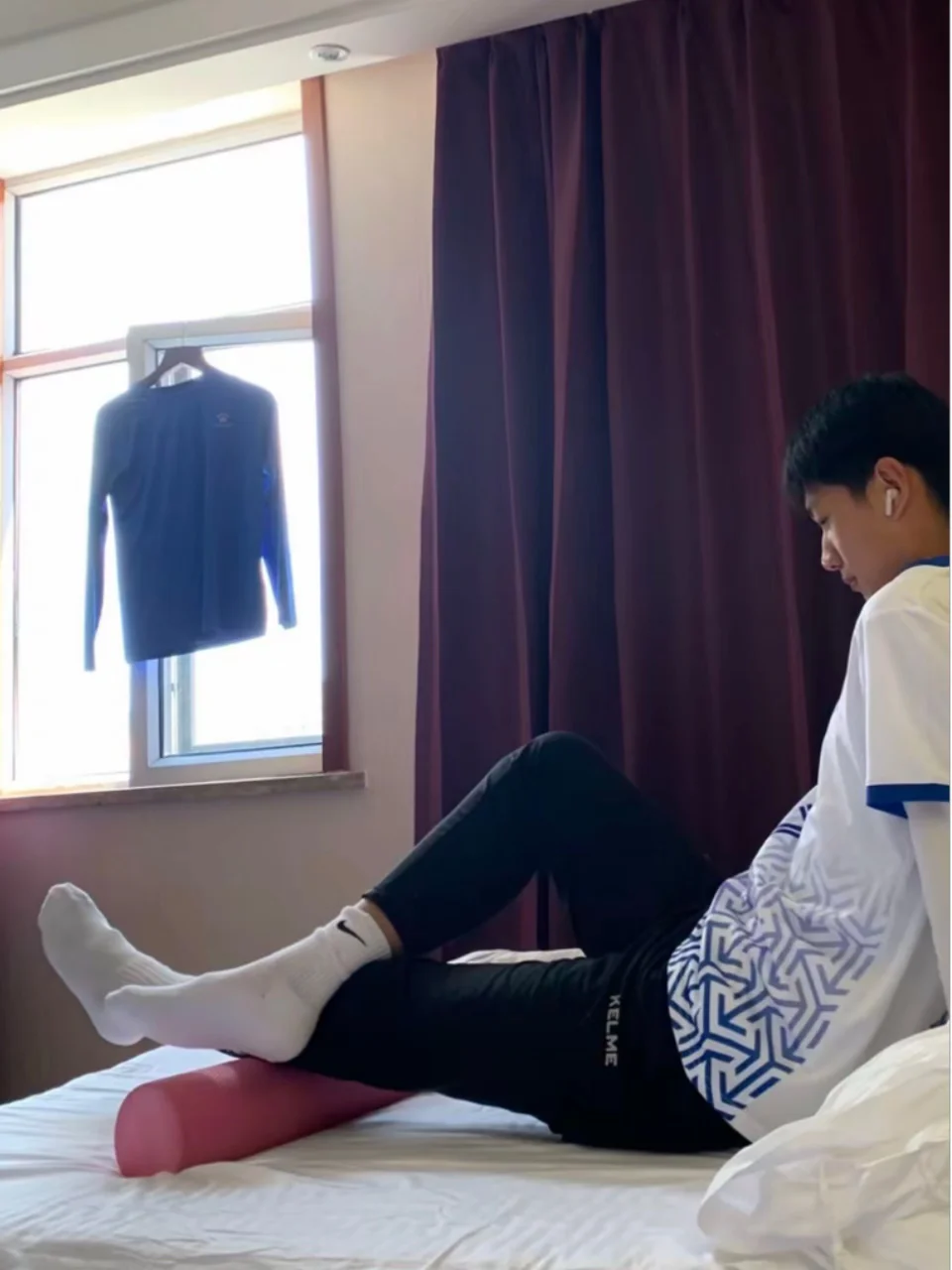 天气好好 去运动了