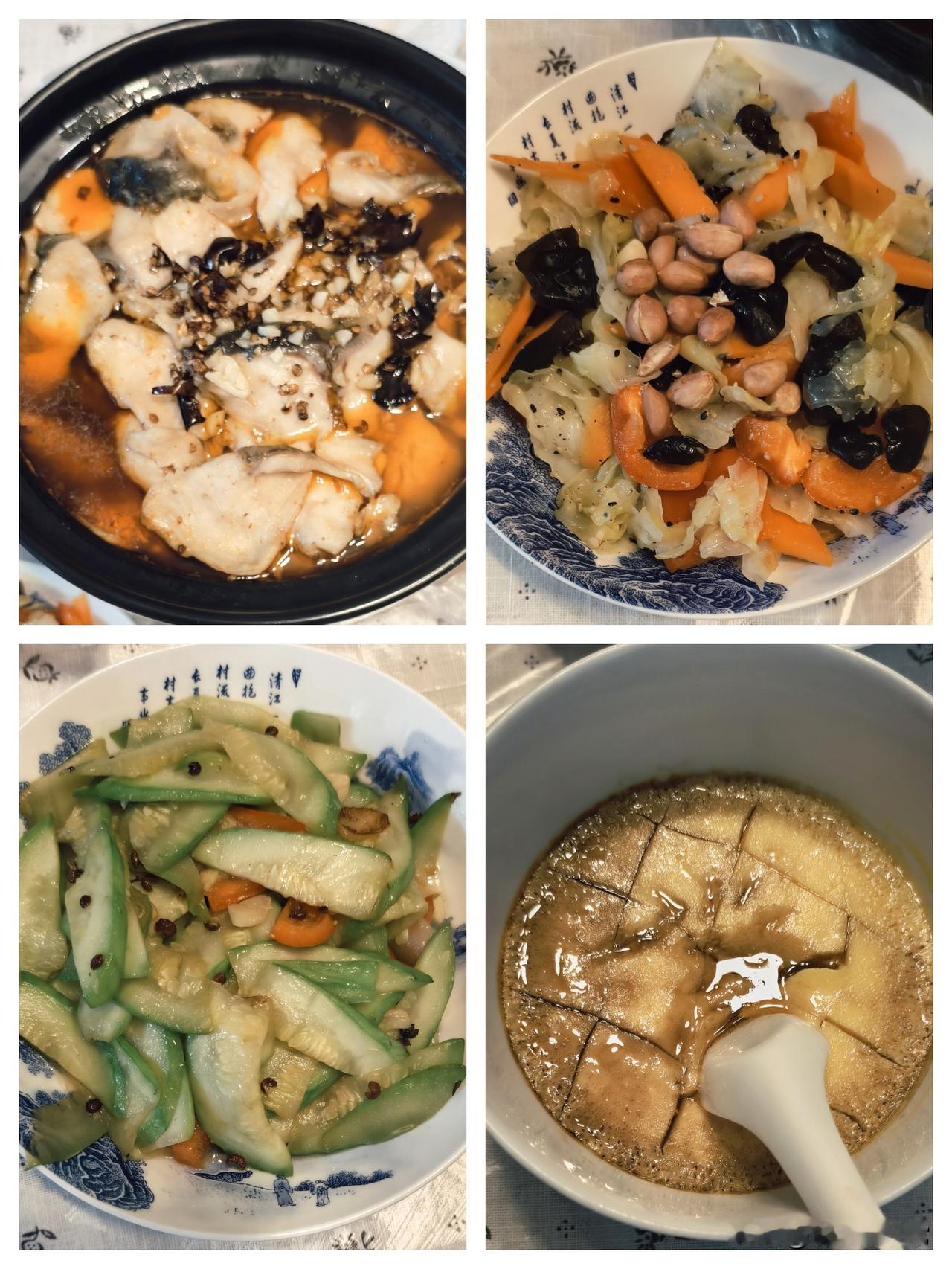 今天上午有事，早上没出去锻炼。早去早回，今天要去买菜，晚上孩子们回来吃饭。

吃