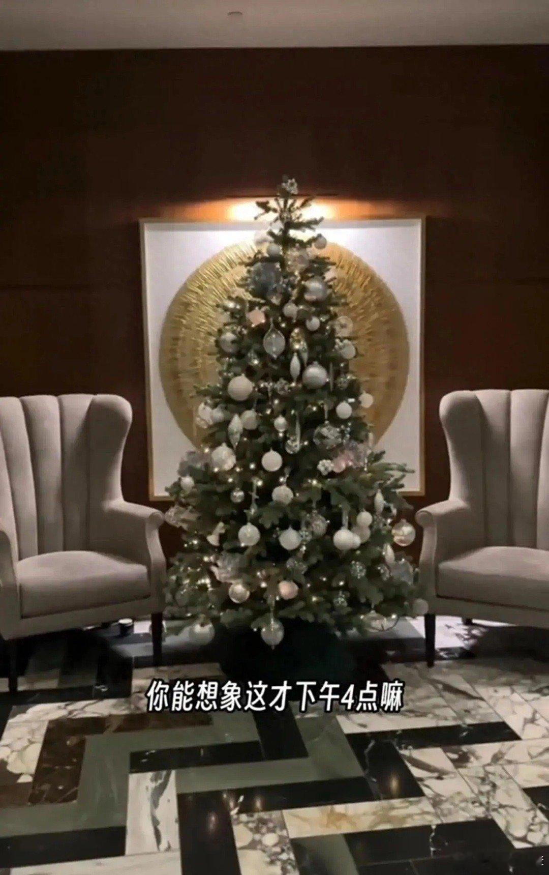 伊能静伦敦过圣诞节了，婆婆一起同行，恩利与奶奶贴面合影好幸福 