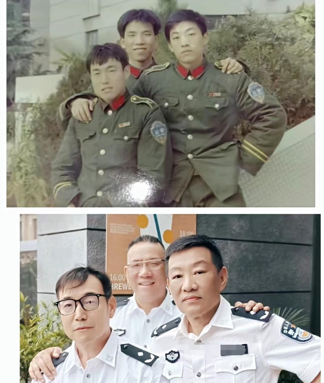 能一起共事几十年的一抓一把，但是能同时穿上白衬衣的，可以说也是凤毛麟角了，虽然现