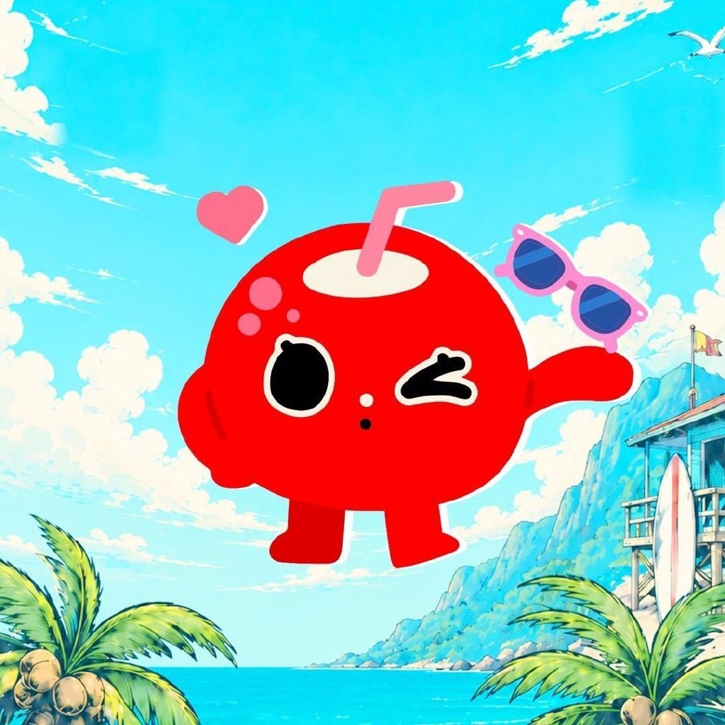 TOP应援色椰子头像top为新综开播换头像 哇哇哇TOP为《一路向海的少年》开播