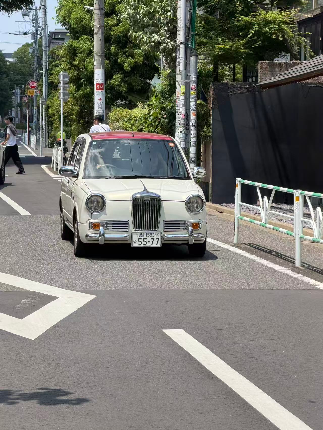 日本街头碰到的一台车，猜车，猜到了给个小现金红包